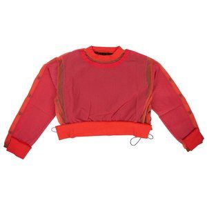 UNRAVEL PROJECT Red Nylon Double Panel T-Shirt Size S $930